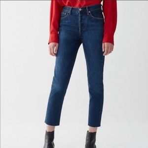 Jamie hi rise agolde jeans in color desolate
